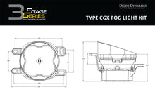 Load image into Gallery viewer, Diode Dynamics SS3 LED Fog Light Kit for 2010-2013 Lexus GX460