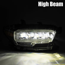 Load image into Gallery viewer, AlphaRex 16-23 Toyota Tacoma NOVA-Series LED Projector Headlights Black
