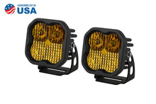 Load image into Gallery viewer, Diode Dynamics Stage Series 3" SAE/DOT Yellow PRO Standard LED Pod (pair)