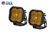 Load image into Gallery viewer, Diode Dynamics Stage Series 3" SAE/DOT Yellow PRO Standard LED Pod (pair)