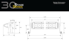 Load image into Gallery viewer, Diode Dynamics Stage Series 30" Amber Light Bar