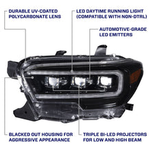 Load image into Gallery viewer, Form Lighting 2016-2023 Toyota Tacoma Sequential LED Projector Headlights with Selectable DRL (pair)
