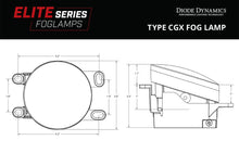 Load image into Gallery viewer, Diode Dynamics Elite Series Fog Lamps for 2010-2013 Lexus GX460 (pair)
