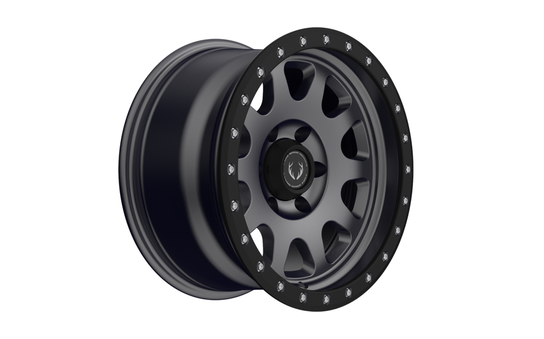 Blackhorn Offroad BH02 Wheel Gunmetal/Black Lip