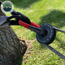 Load image into Gallery viewer, Overland Vehicle Systems Soft Shackle 7/16&quot; 41,000 lb. With Loop &amp; Abrasive Sleeve - 23&quot; With Storage Bag
