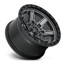 Load image into Gallery viewer, Fuel Offroad KICKER 6 Anthracite w/ Black Lip 17x9
