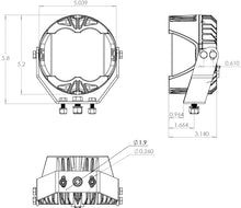 Load image into Gallery viewer, Baja Designs LP4 Pro Driving/Combo LED Lights White - 297803
