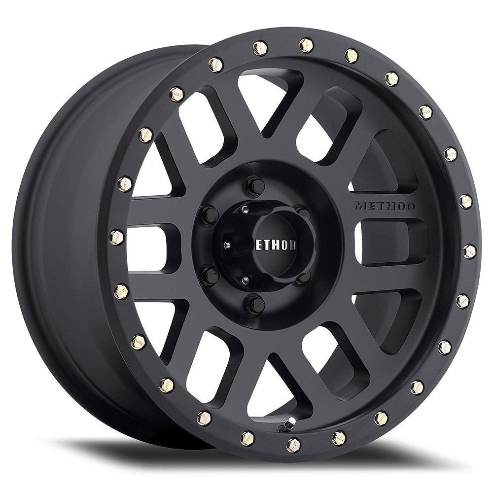 METHOD RACE WHEELS 309 Grid Matte Black 17x8.5