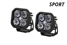 Load image into Gallery viewer, Diode Dynamics Stage Series 3&quot; SAE/DOT White SPORT Standard LED Pod (pair)
