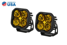 Load image into Gallery viewer, Diode Dynamics Stage Series 3&quot; SAE/DOT Yellow PRO Standard LED Pod (pair)
