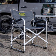 Load image into Gallery viewer, Smittybilt Camping Chair with Cooler and Table (Gray) - 2841
