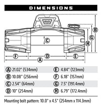 Load image into Gallery viewer, Warn VR EVO 10-S Winch with Synthetic Rope - 103253
