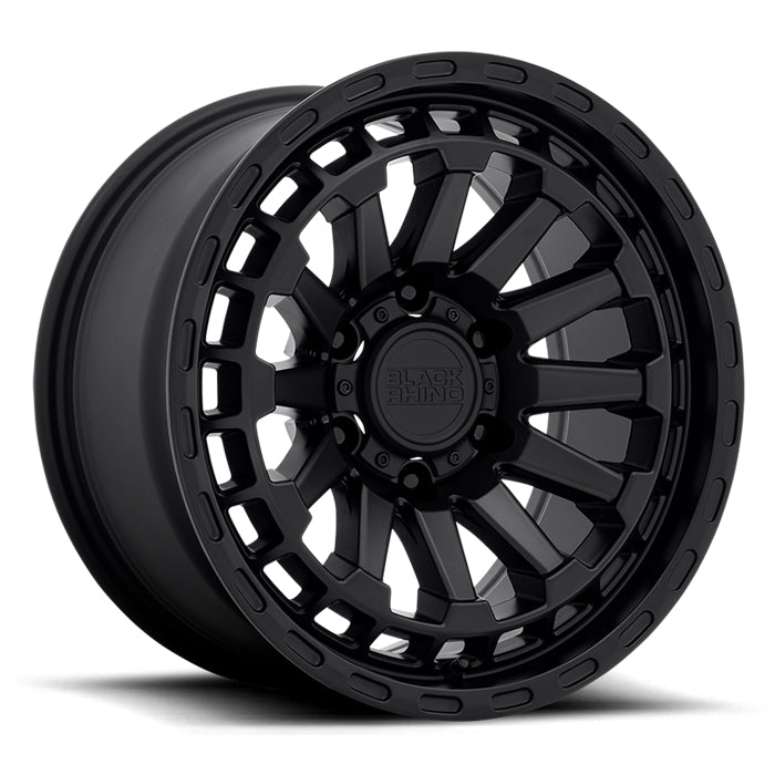 Black Rhino Raid Matte Black 17x8.5