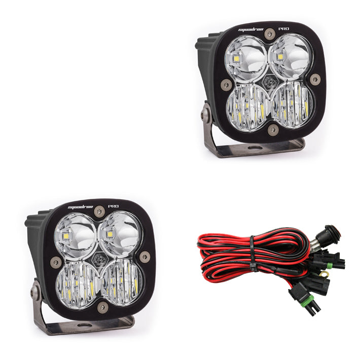 Baja Designs Squadron Pro Driving/Combo LED Lights Clear 497803