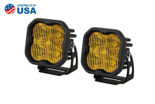 Load image into Gallery viewer, Diode Dynamics Stage Series 3&quot; SAE/DOT Yellow PRO Standard LED Pod (pair)
