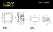 Load image into Gallery viewer, Diode Dynamics Stage Series LED Ditch Light Kit for 2016-2023 Toyota Tacoma
