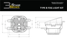 Load image into Gallery viewer, Diode Dynamics SS3 LED Fog Light Kit for 2016-2023 Toyota Tacoma
