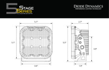 Load image into Gallery viewer, Diode Dynamics Stage Series 5&quot; Yellow Pro LED Pod (pair) SS5
