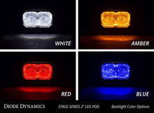 Load image into Gallery viewer, Diode Dynamic Stage Series 2&quot; SAE/DOT White Pro Standard LED Pod SSC2 (pair)
