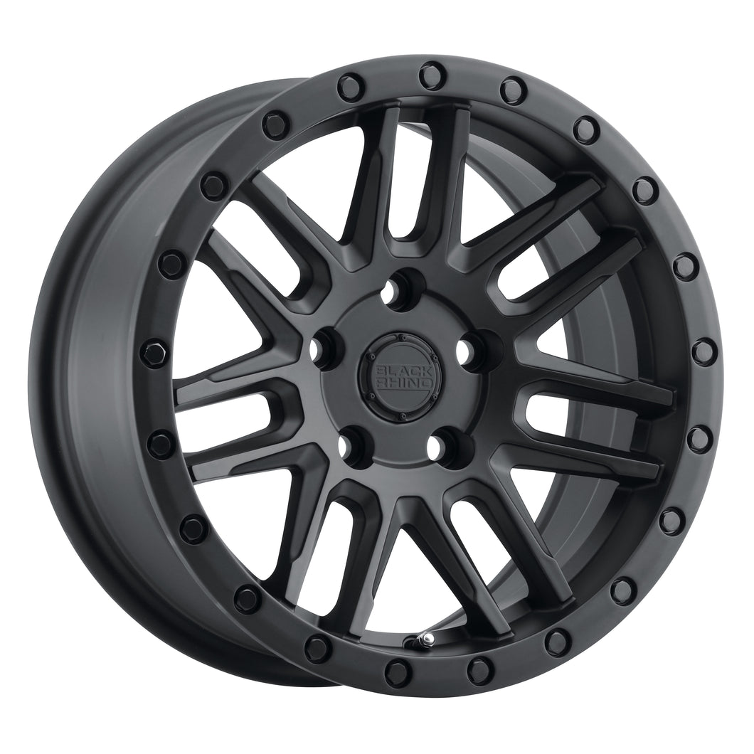 Black Rhino Arches Matte Black 17x9.5